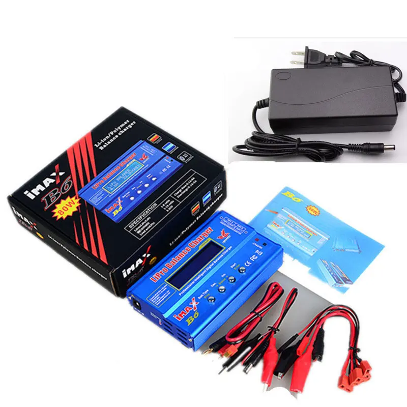 Встроенная батарея Lipro Balance Charger iMAX B6 зарядное устройство цифровой баланс 12 В 6A