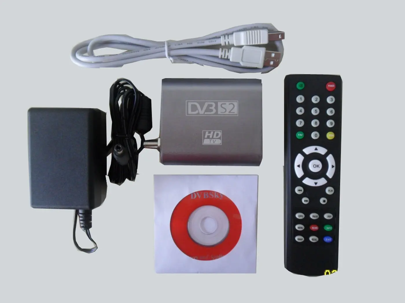 Dvbsky S960 BOX DVB S2 HD для приема спутникового тв Usb2.0 спутниковое цифровой ресивер