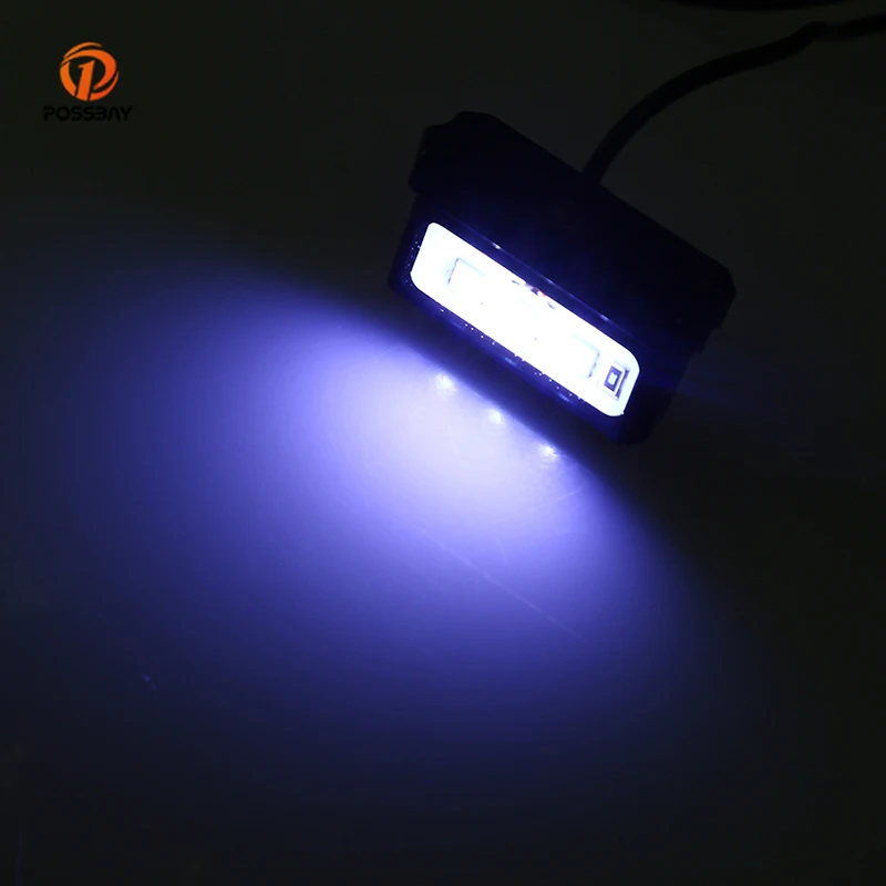 Posbay мотоциклетный задний светильник светодиодный мото сигнал Luces номерной знак Светильник Универсальный для Honda Yamaha Suzuki Kawasaki Кафе Racer