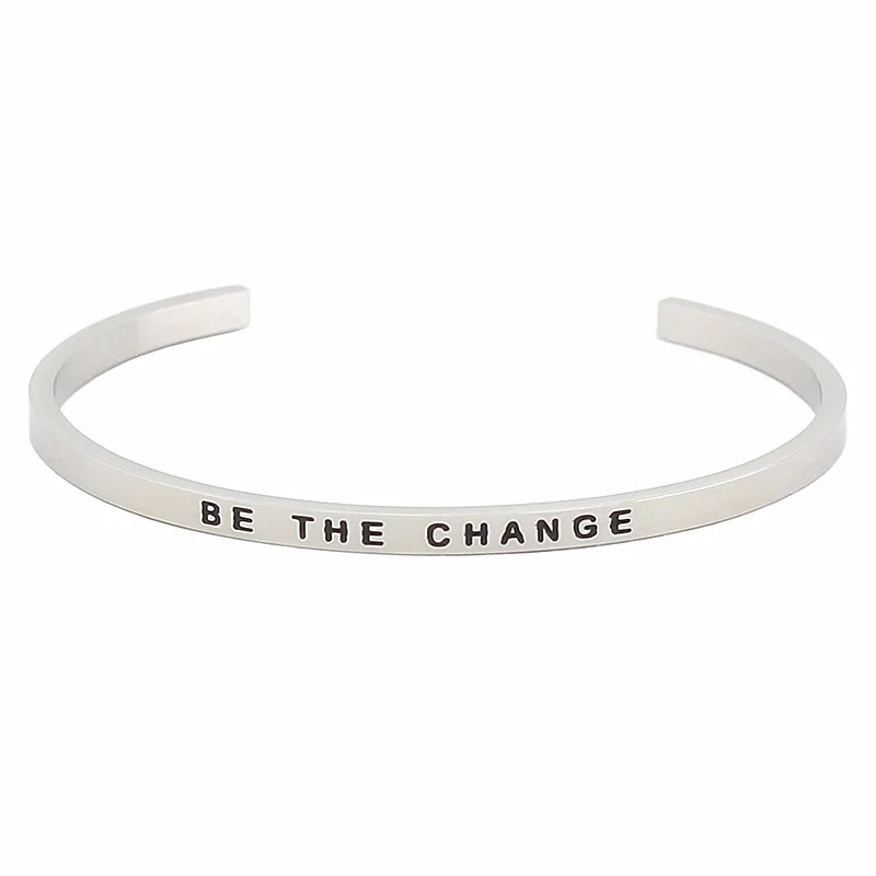 Женский браслет из нержавеющей стали с гравировкой|bracelet bangle for women|bangles womenmantra bracelet