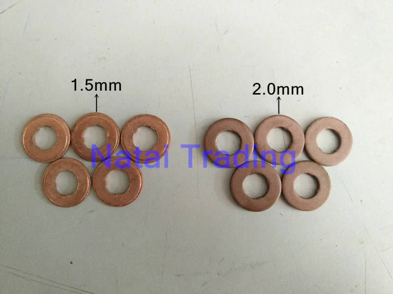 

Free shipping! sealing copper gasket for diesel injector nozzles