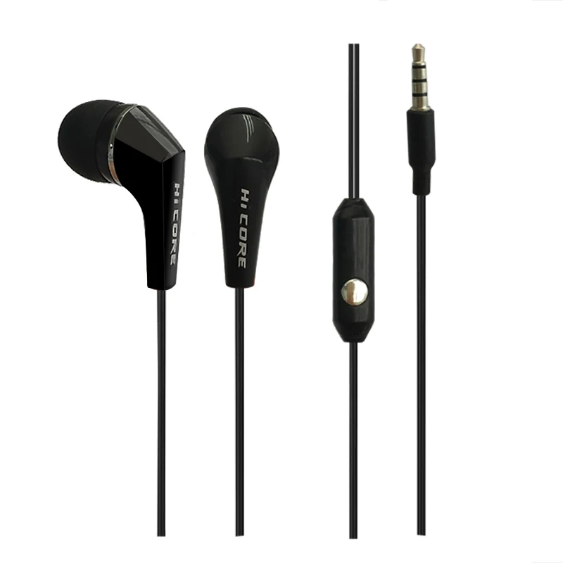 Hi Fi наушники ужин бас MIC Спорт Бег мини вкладыши Наушники стерео звук с микрофоном