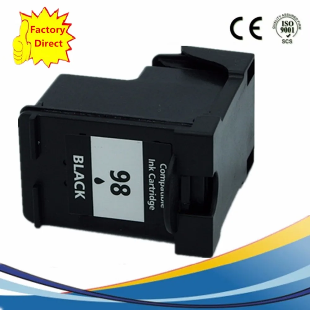 Чернильные картриджи восстановленные для HP98 XL HP98XL кгс 1510 1610 2355 Photosmart 2610 2710 7830 8150