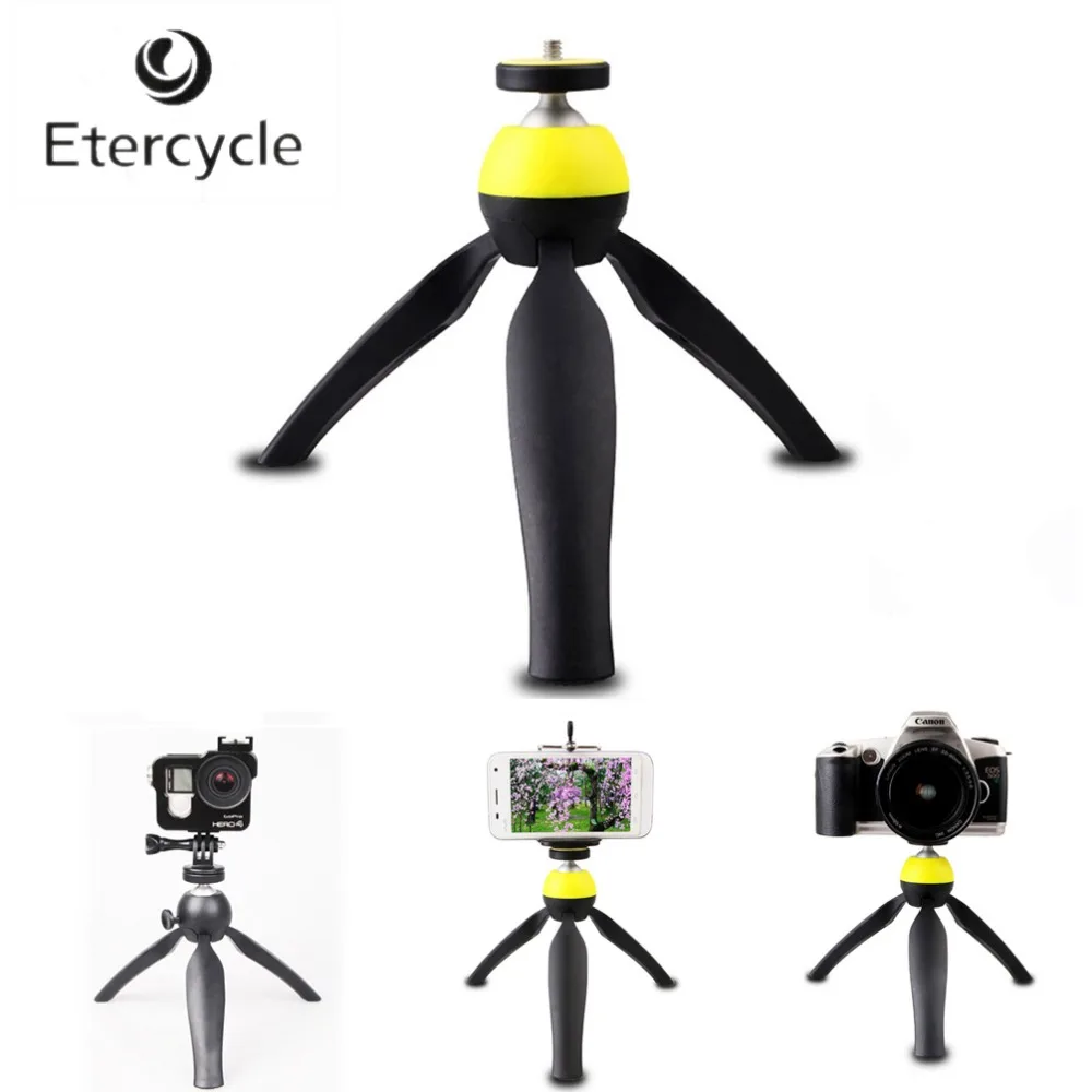 Etercycle мини штатив с держателем для телефона Настольный монопод iphone 5 6 7 Plus DSLR