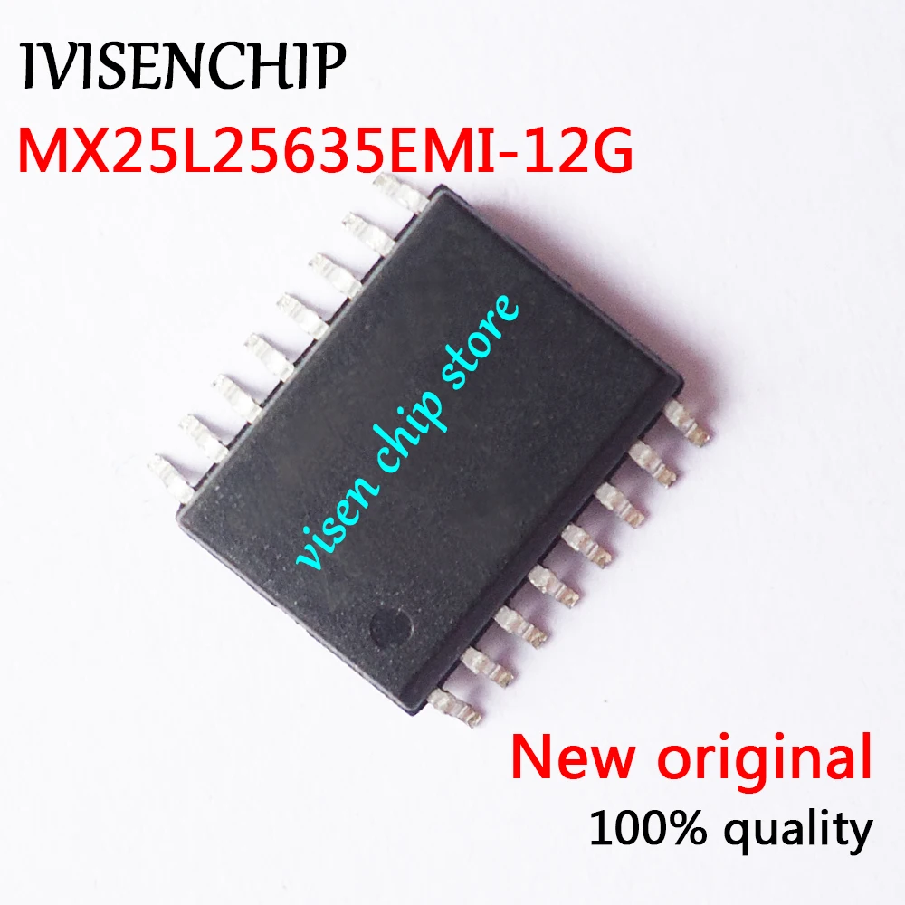 5 шт MX25L25635EMI 12G MX25L25635E MX25L25635 25L25635 SOP 16|Интегральные схемы| |