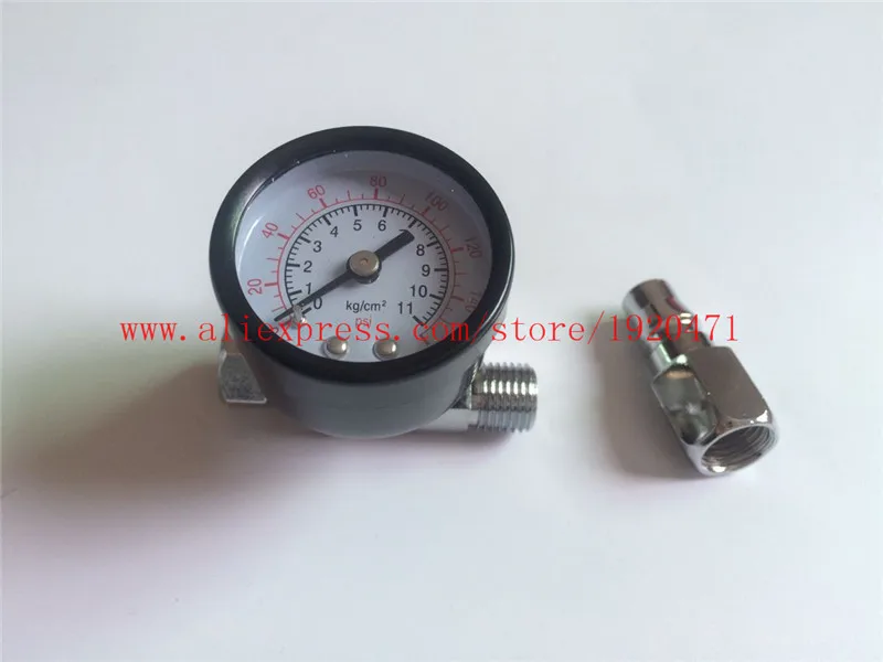 Новый пневматический пистолет распылитель регулятор давления манометр