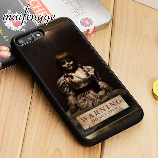 Чехол maifengge Annabelle с фильмом фильма ужасов для iPhone 5 6s 7 8 plus 11 12 Pro X XR XS max Samsung S7 S8 S9