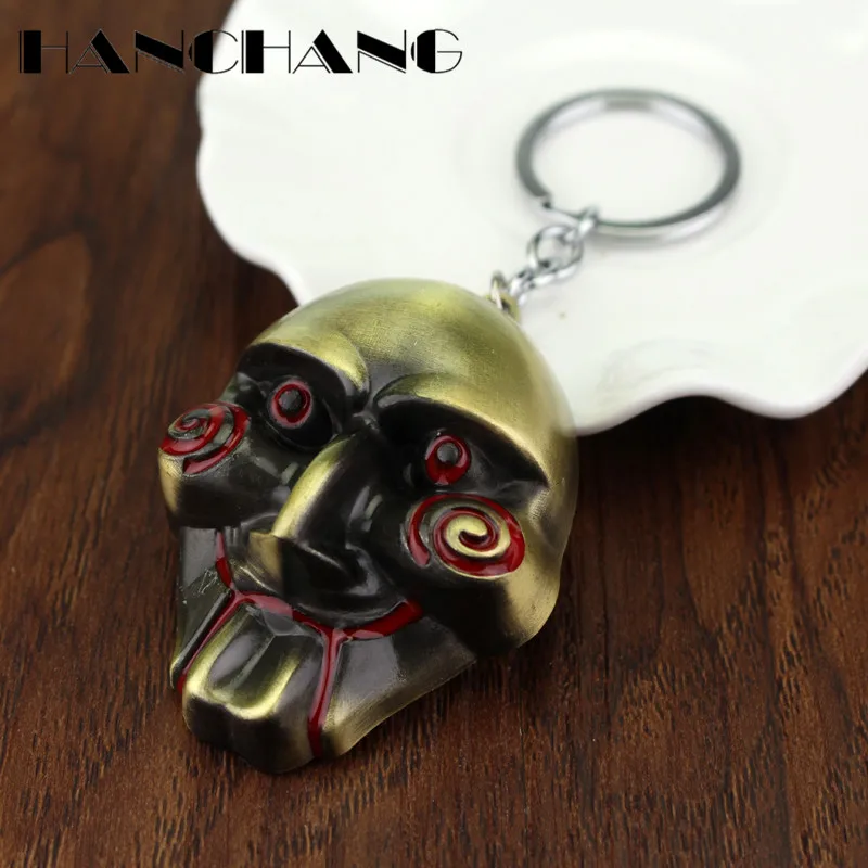 HANCHANG, аксессуары, фильм ужасов, ювелирные изделия, пилы, маска, брелки, для мужчин, мальчиков, индивидуальный брелок, Брелки для сумок