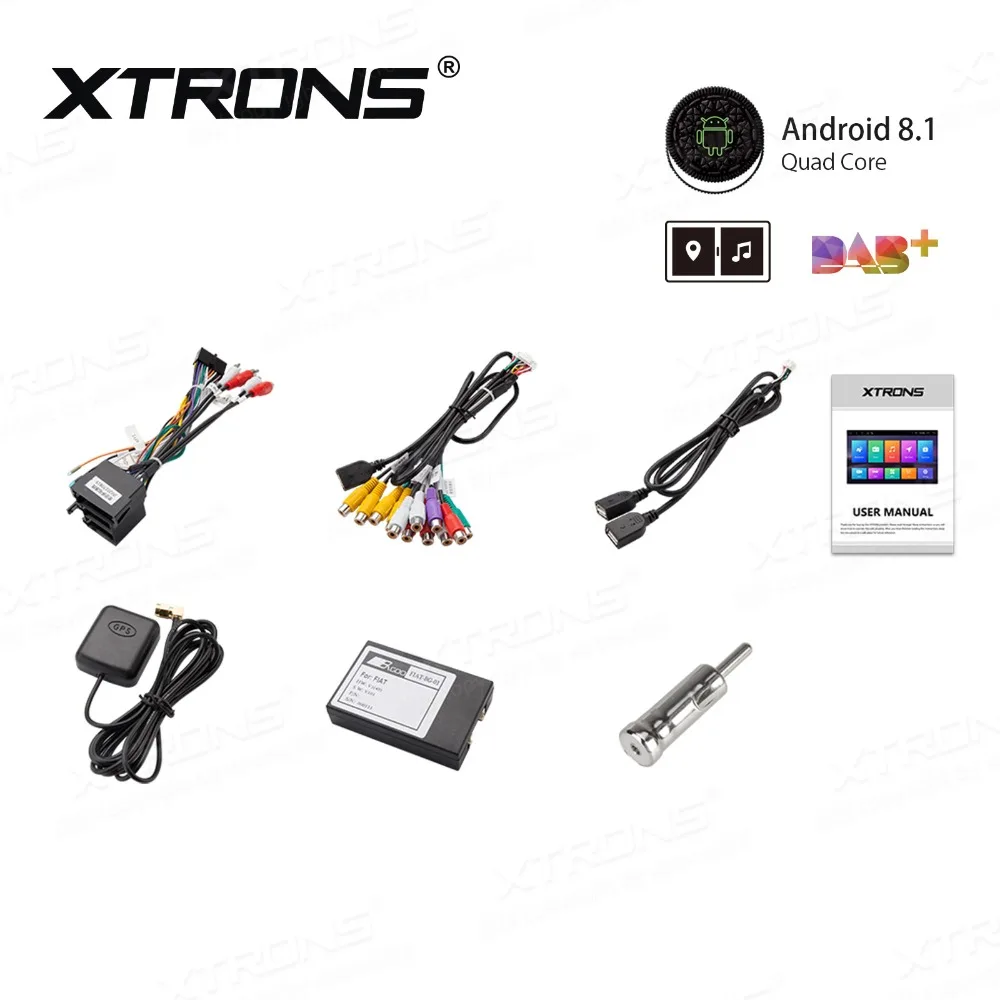 XTRONS 6 1 &quotAndroid автомобильный стерео радио плеер для FIAT Grande Punto (199/310) Linea (323) GPS