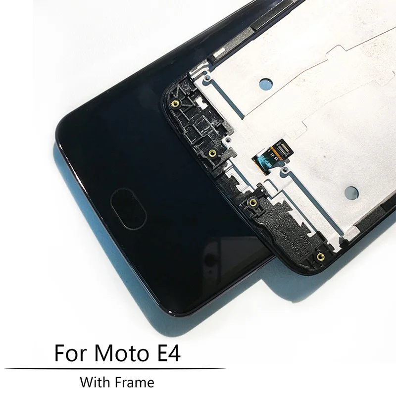 Для Motorola Moto E4 XT1762 ЖК-дисплей кодирующий преобразователь сенсорного экрана в сборе Замена для MOTO E4 XT1762 XT1763 дисплей