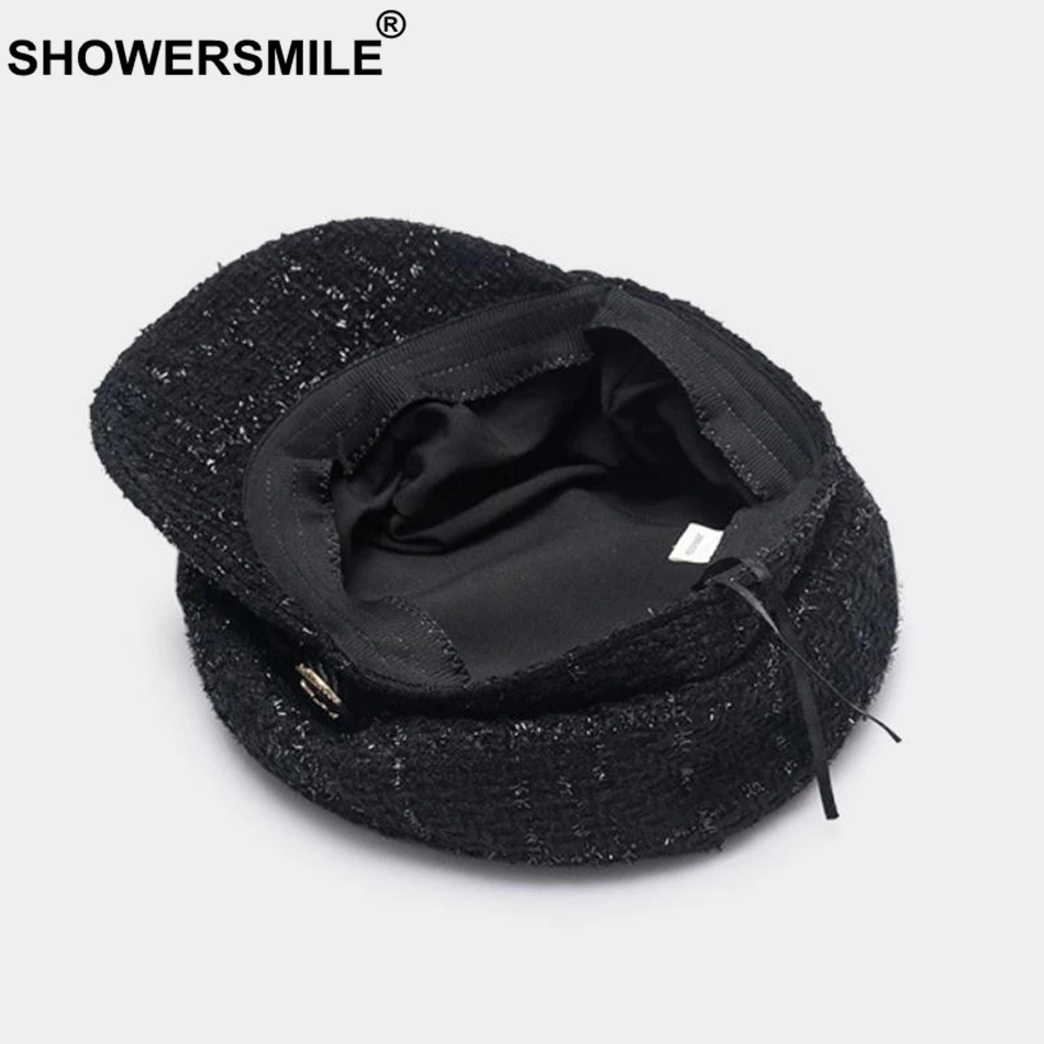 SHOWERSMILE, женские новинки, кепки для мальчиков, шапка бордового цвета на плоской подошве, женские повседневные Шапки капитана, женские дизайнерские осенние кепки для мальчиков, черные