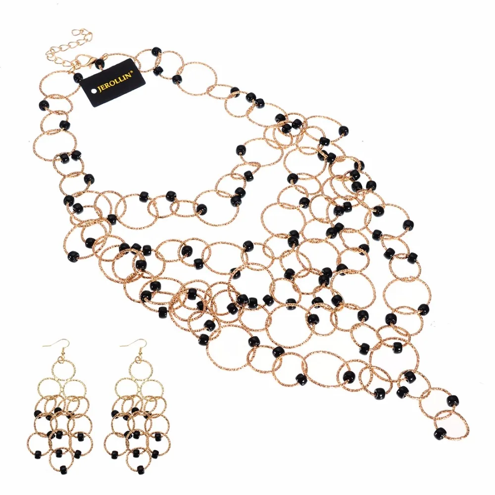 Ожерелье из разноцветной смолы jerollin мода ручной работы|Ожерелье-ошейник| |