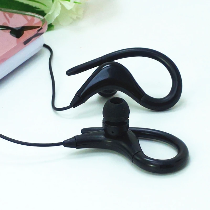 Наушники спортивные беговые наушники стерео гарнитура 3 5 мм свободные руки