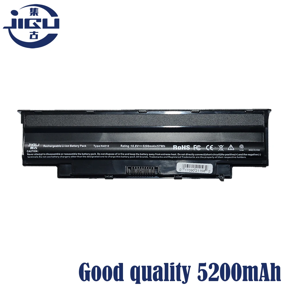 JIGU 6 ячеек TKV2V YXVK2 J4XDH ноутбук Батарея для DELL Inspiron 15R 5010 D330 N5010D 17R N7010 M501 M501R N3010 N4010