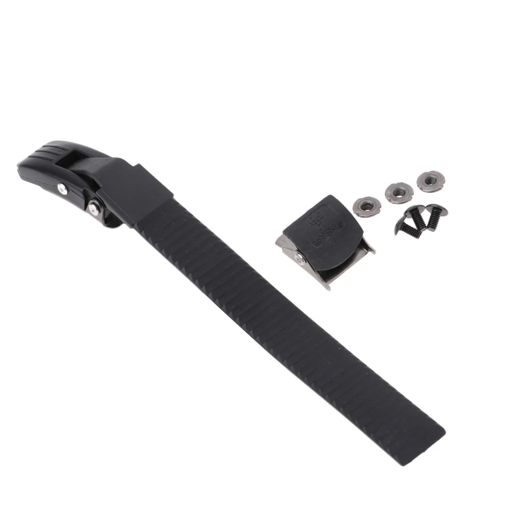High Quality PP Inline Skate Fixing Band Strap + Mounting Clamp Screws Nuts for Replacement Scooter Parts &amp Accessories | Спорт и