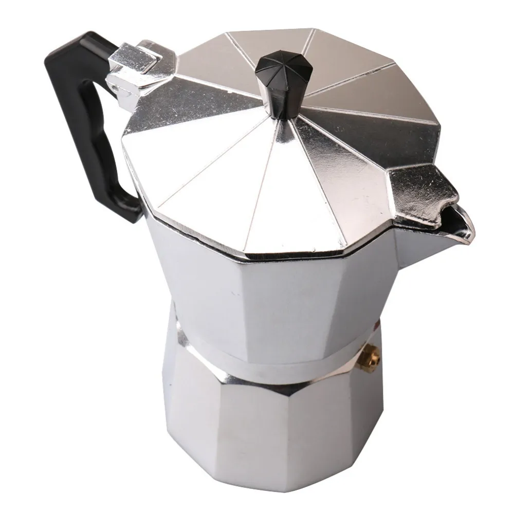 Кофеварка Moka Stovetop алюминиевая кастрюля Перколятор для французского мокко
