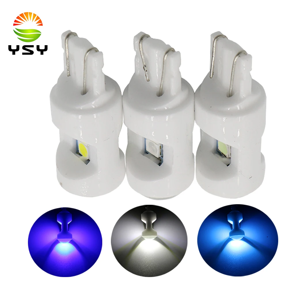 YSY 30 шт. t10 led белый W5W 12 В T10 3030 6SMD w5w автомобиль мотоцикл оформление фонарь лампочка