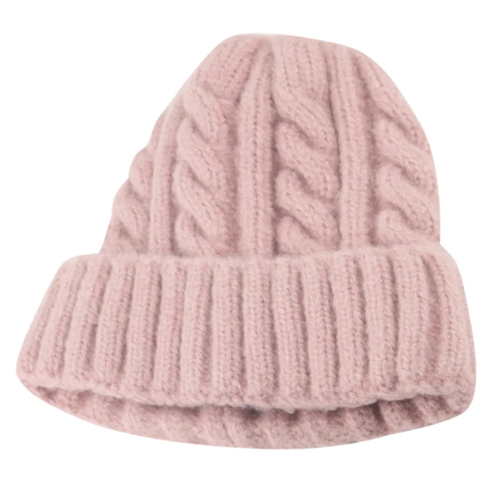Pink Шапка для новорожденных, шапка для новорожденных, реквизит для фотосессии, вязаная детская зимняя шапка для мальчиков и девочек, детские аксессуары для мальчика шапки для новорожденных - Цвет: Pink