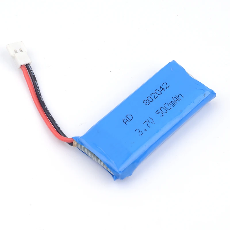 Литий-полимерный аккумулятор для Hubson107 Udi U942A JJRC H31 H37 JXD385, батарея 802042 3,7 в, 650 мАч