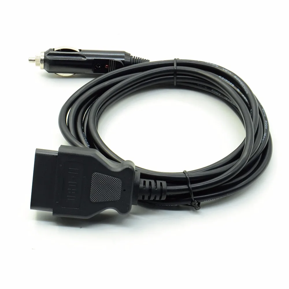 OBD 2 OBDII 12 В DC источник питания кабель ECU аварийный зажим аллигатора и автоматический пусковое устройство питания EC5 для интерфейса разъема