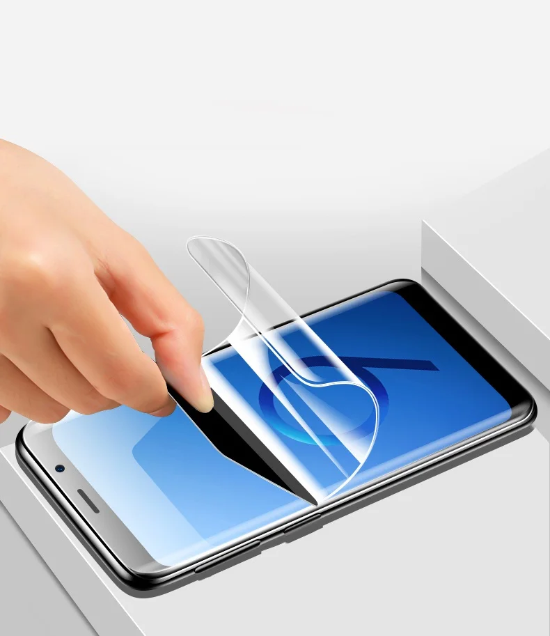 

Full Cover Hydrogel Film For Samsung Galaxy S8 S9 Plus S6 S7 Edge Soft Screen Protector Film For Samsung Note8 S9 S8 (Not Glass)