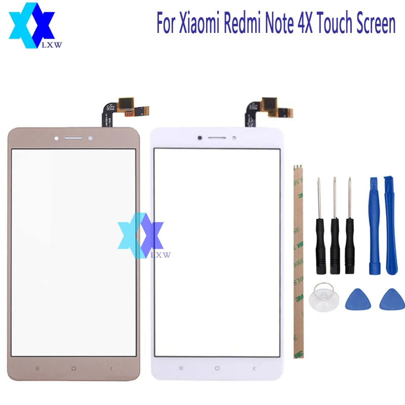 Для Xiaomi Redmi Note 4/Примечание 4X Сенсорный экран 5 дюймов датчик кодирующего