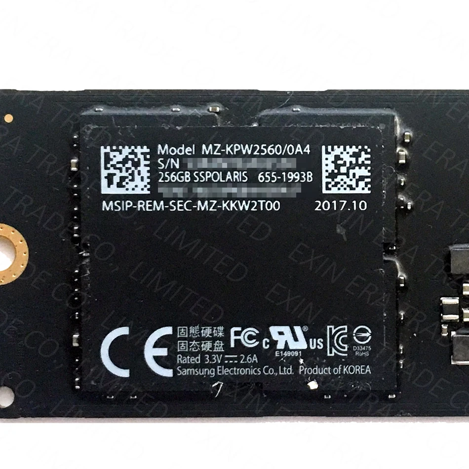 SSD-накопитель PCIe 3 0x4 POLARIS NVMe Для iMac Mac mini Macbook Pro и Retina 32 ГБ 128 256 512 1 ТБ 2 | Компьютеры