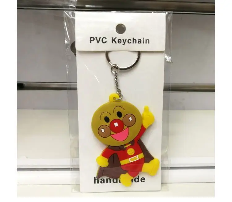 IVYYE Anpanman стиль аниме-брелок для ключей ПВХ Рисунок брелок милая игрушка брелок для ключей подарки на день рождения унисекс Новинка
