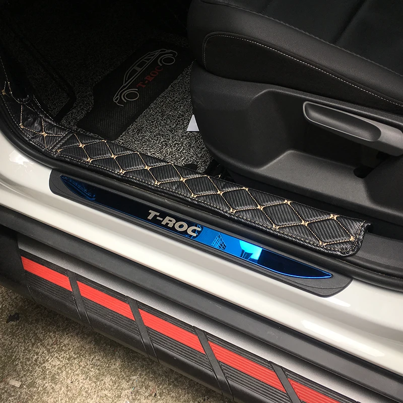 4 шт. накладки на дверные пороги из нержавеющей стали|Хромирование| |