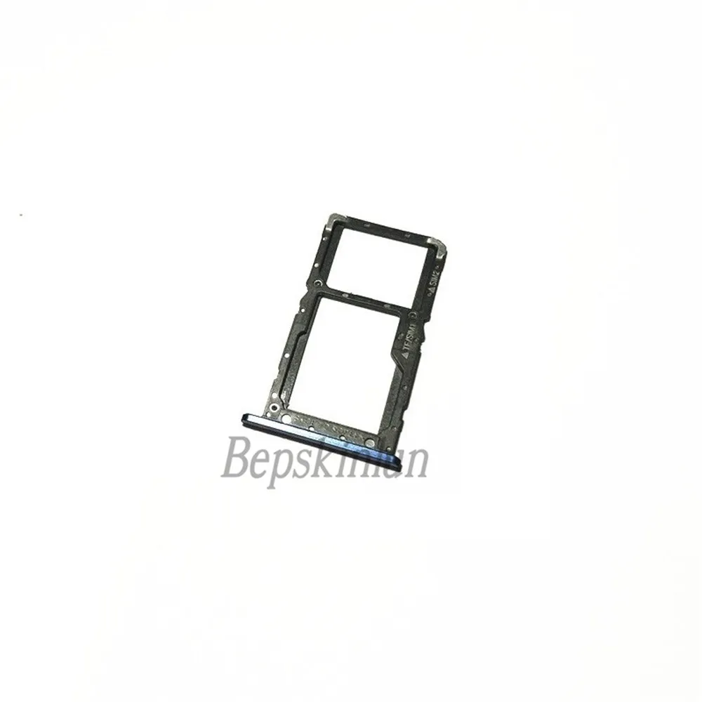 Blue Bepskinlun оригинальная рамка для sim-карты запасной отсек часть для Xiaomi Pocophone F1; держатель sim-карты - Цвет: Blue