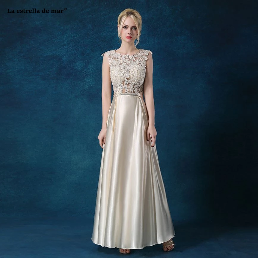Robe demoiselle d'honneur Новинка кружевное платье с v образной горловиной лямкой на шее
