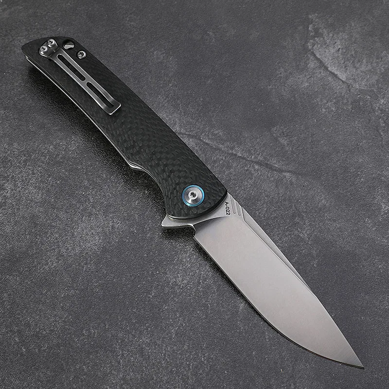 CH genuine original VG10 folding knife carbon fiber handle ball bearing pocket camping self-defense rescue walking hunting tool
