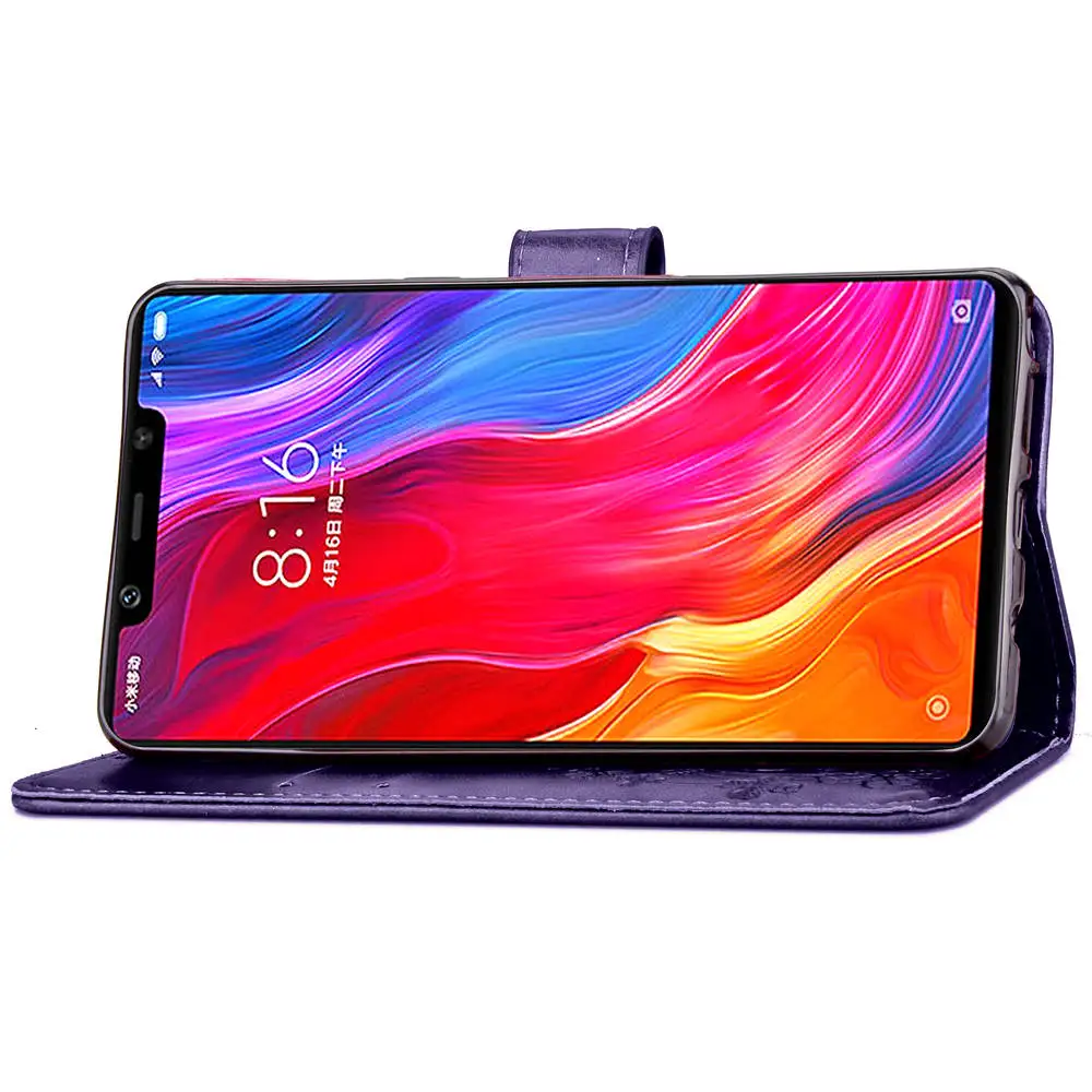 Кожаный чехол-бумажник с откидной крышкой для Xiaomi Mi 8 9T a2 lite 6 Redmi 5 plus note 5a 4X Go K20 7a 6a 4a