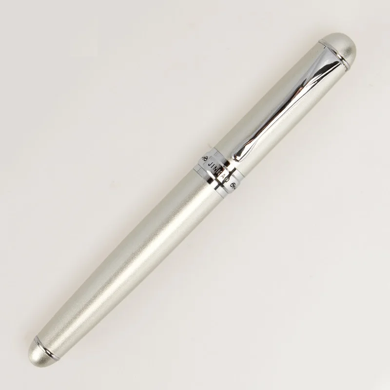 Jinhao 750 авторучка классическая черная Серебристая Золотая с узором в сетку фирменные канцелярские принадлежности для каллиграфии офисные школьные принадлежности F299