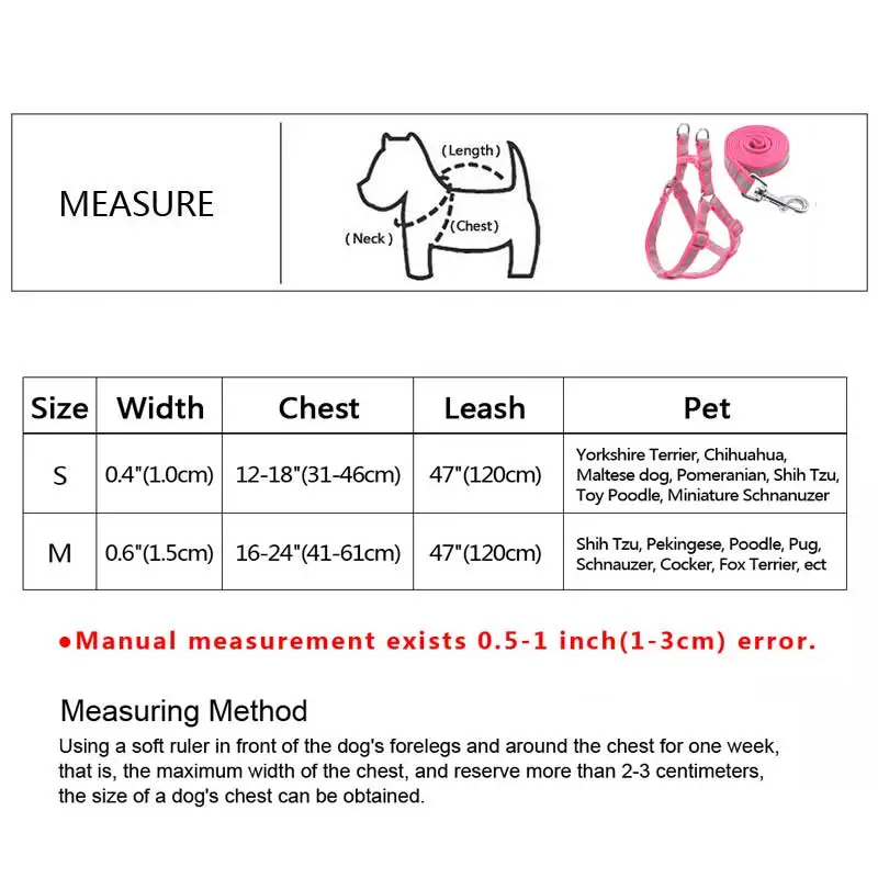 Светоотражающий Поводок для собак без тяги поводок домашних животных маленьких