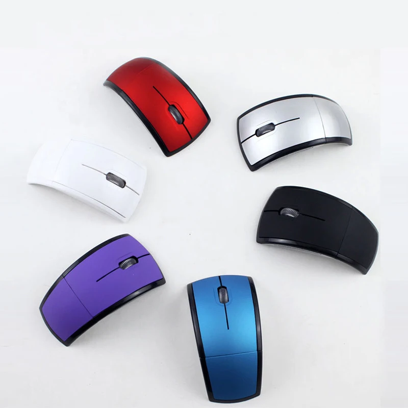 USB портативная складная мышь для Android/Win 10 беспроводная ноутбука перезаряжаемая