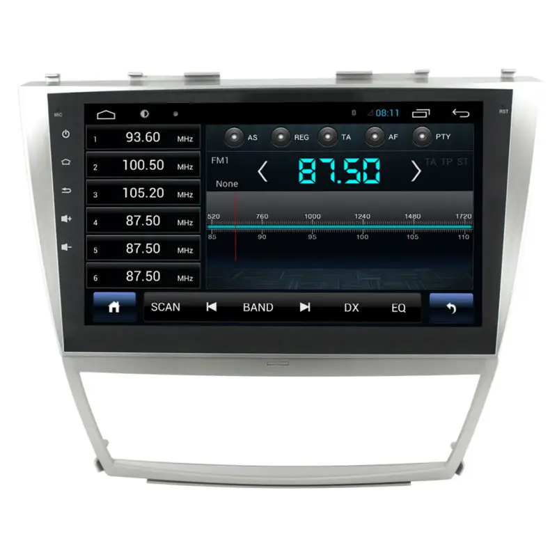 Для Quad core Автомобиль радио gps для Toyota Camry 2008 Года с Встроенный Wi Fi/Зеркало