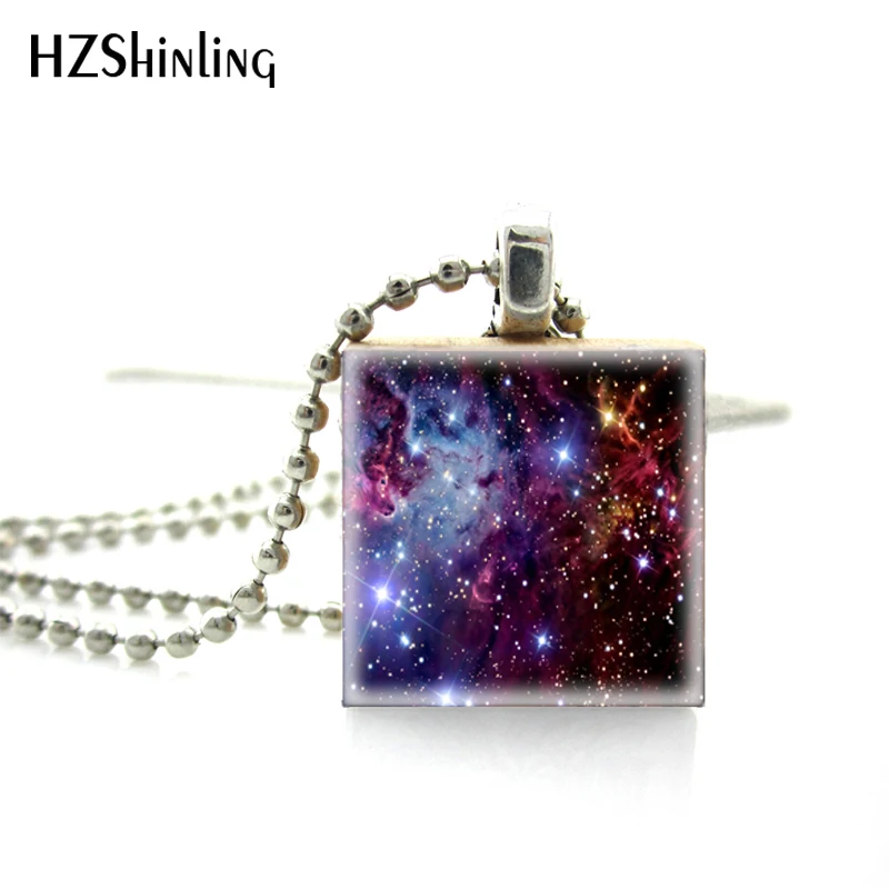 Модное Очаровательное ожерелье-цепочка с шариками в виде планеты и галактик |