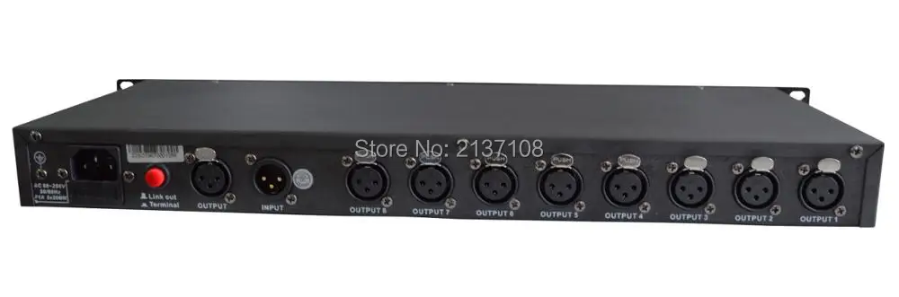 DMX512 1990 Стандартный распределитель сигнала 8dxbu усилитель разделитель