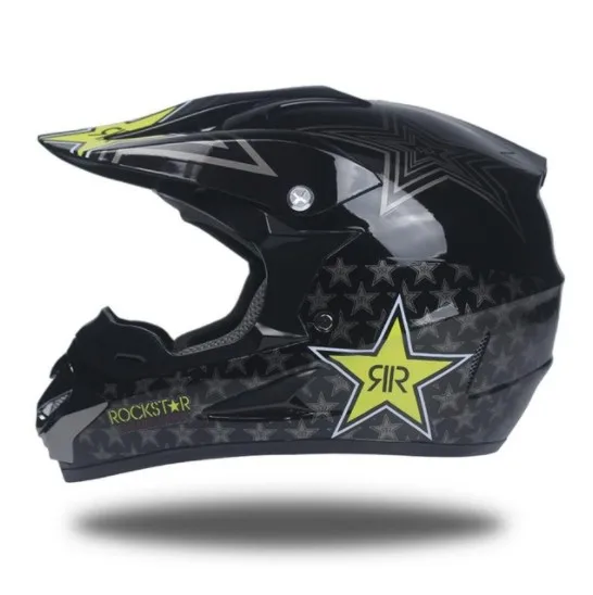 Мото rcycle шлем Мужской Мото шлем высшее качество capacete moto cross внедорожный Мото Кросс шлем DOT ECE - Цвет: I