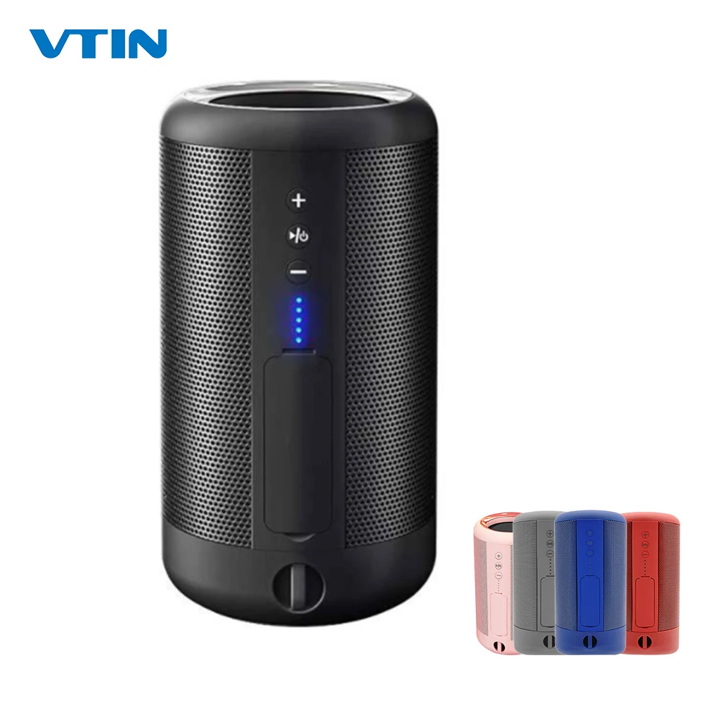 Беспроводная Bluetooth 5 0 Колонка VTIN IPX5 Водонепроницаемая стереоколонка 3D 360 Hi Fi