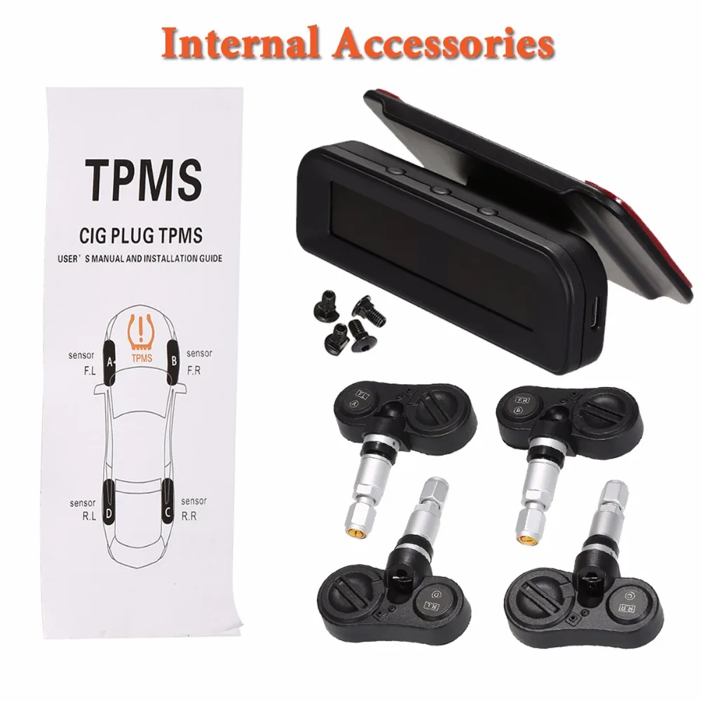 IOKONE Солнечная TPMS беспроводная система мониторинга давления в шинах Creta реальном