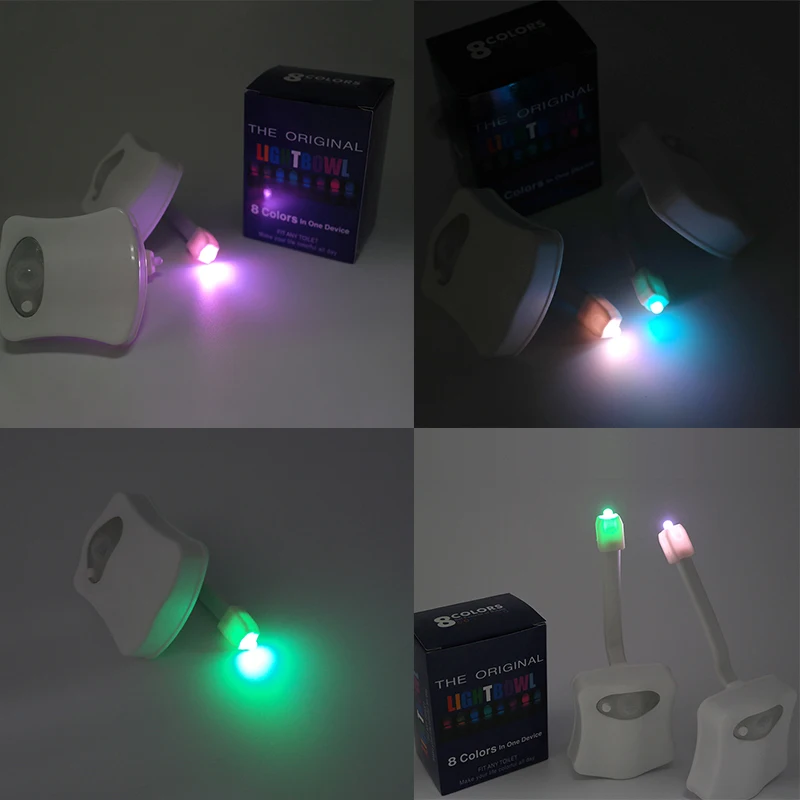 Mainifire Led освещение сиденье для унитаза светодиодный ночник датчик движения