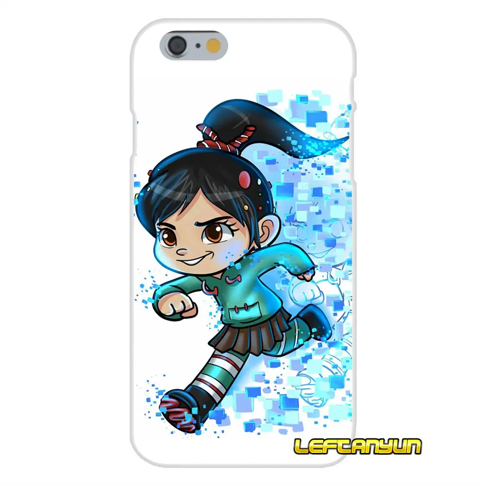 Vanellope Von Schweetz разрушить его Ральф для Sony Xperia M2 M4 M5 E3 XA Aqua Z Z1 Z2 Z3 Z5 compact LG K4 7 8 10 V20 V30 2017