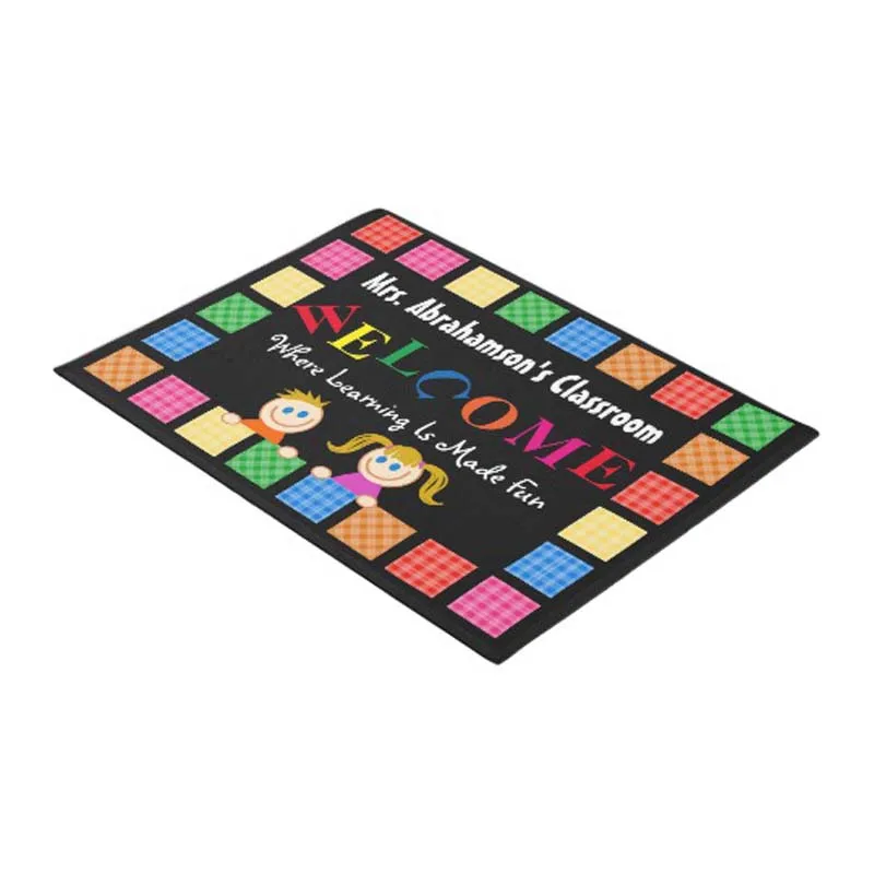 

Индивидуальный Коврик для дверей, нескользящий коврик для дверей, резиновый моющийся ковер для дома