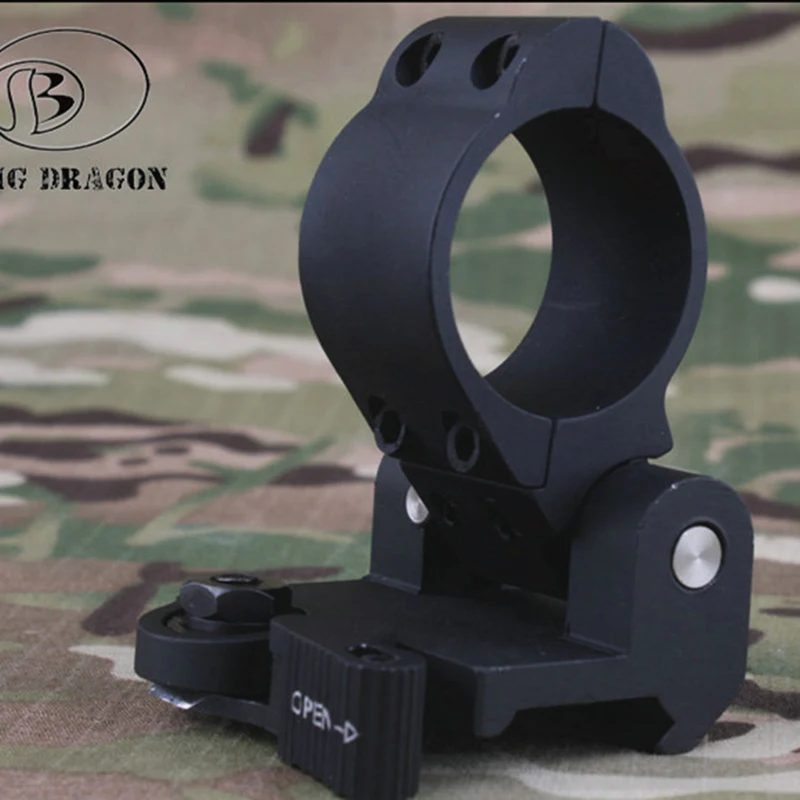 Emersongear Tactical 30mm QD Pivot Magnifier Scope Flip to Side Mount w/ Speed Lever Lock | Спорт и развлечения