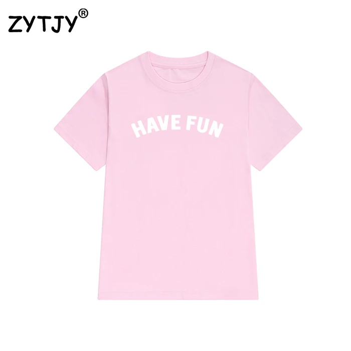 Веселая женская футболка с буквенным принтом хлопковая Повседневная забавная