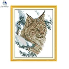 Joy Sunday-Набор для вышивки крестом, вышивка крестом, ручная работа, DMC 11CT и 14CT