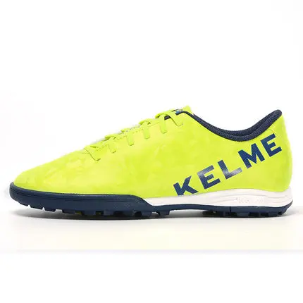 KELME Профессиональная футбольная обувь мужские спортивные футбольные бутсы TF подошва кроссовки chuteira futebol футбольные бутсы 6981302 - Цвет: Yellow