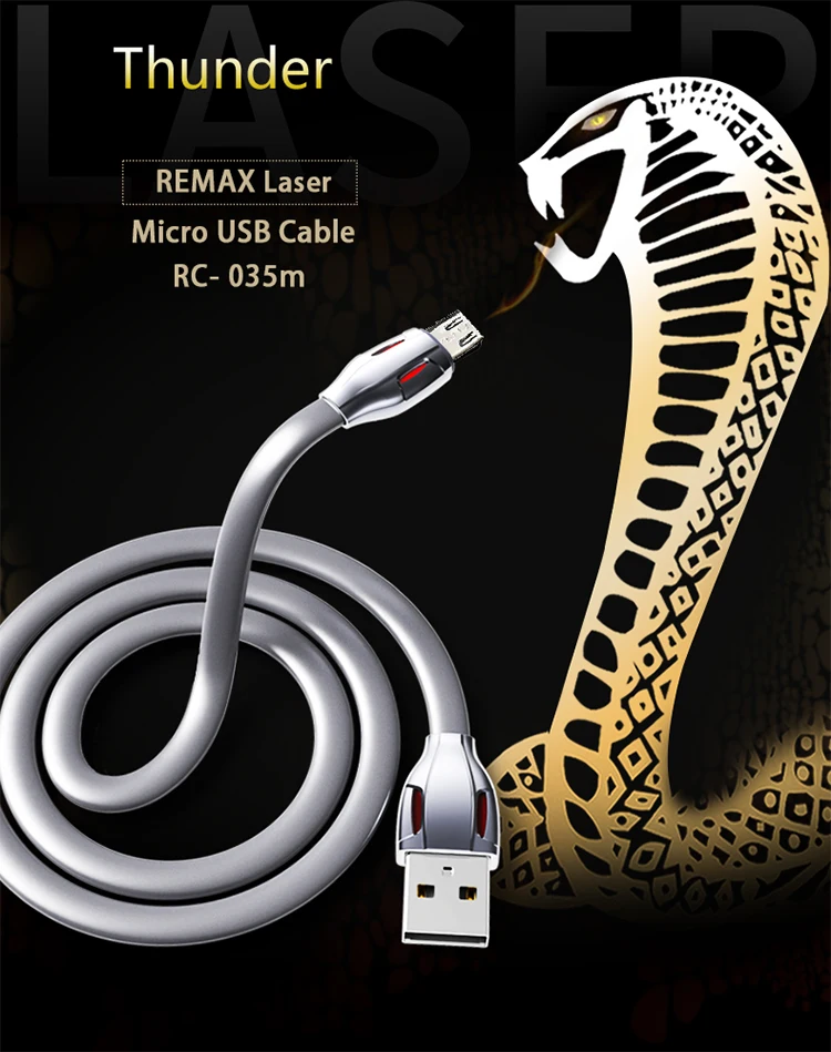 REMAX лазерный USB микро кабель для передачи данных для samsung Xiaomi huawei sony Htc tab 2A кабель для быстрой зарядки